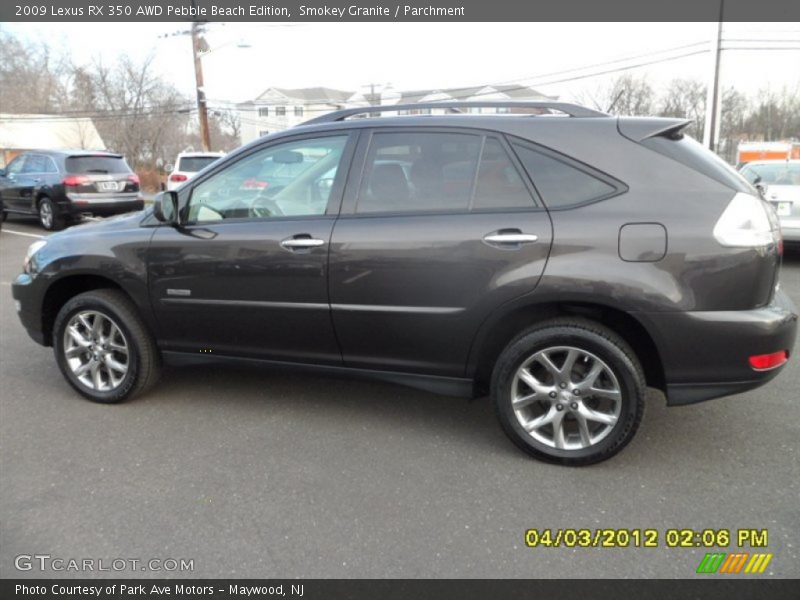 Smokey Granite / Parchment 2009 Lexus RX 350 AWD Pebble Beach Edition
