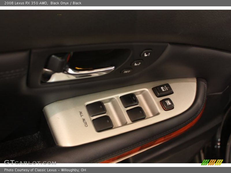 Black Onyx / Black 2008 Lexus RX 350 AWD