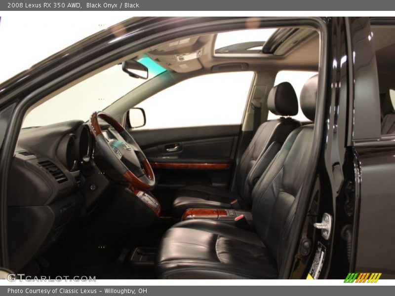 Black Onyx / Black 2008 Lexus RX 350 AWD
