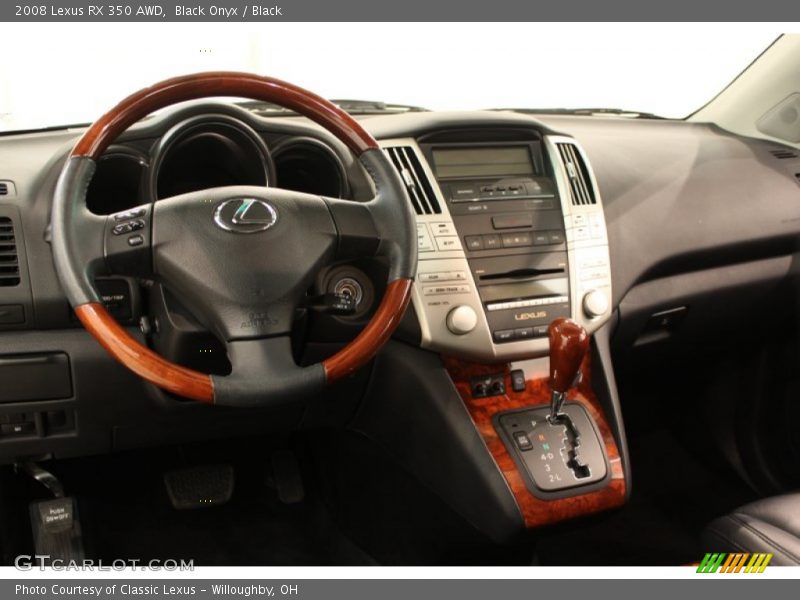 Black Onyx / Black 2008 Lexus RX 350 AWD