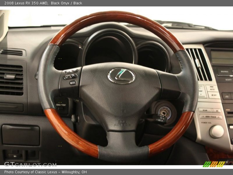 Black Onyx / Black 2008 Lexus RX 350 AWD