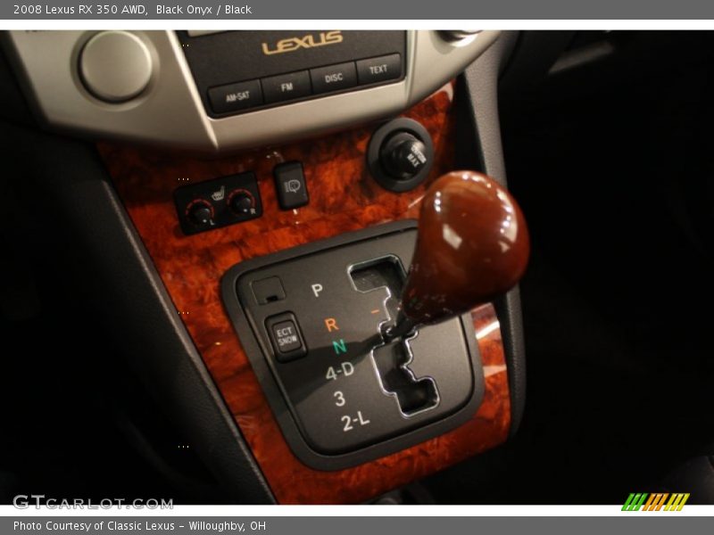 Black Onyx / Black 2008 Lexus RX 350 AWD