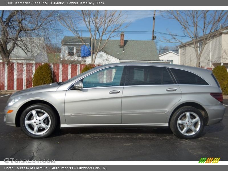 Pewter Metallic / Black 2006 Mercedes-Benz R 500 4Matic