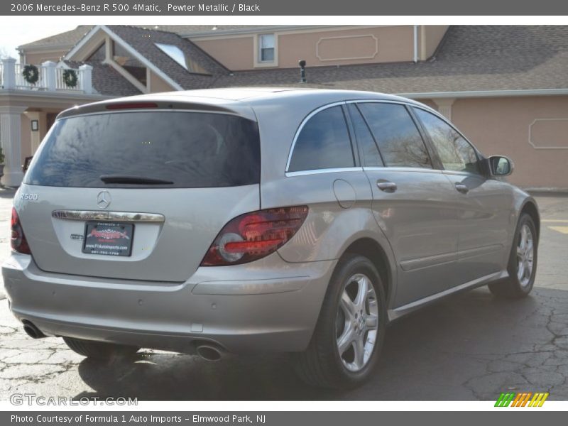 Pewter Metallic / Black 2006 Mercedes-Benz R 500 4Matic