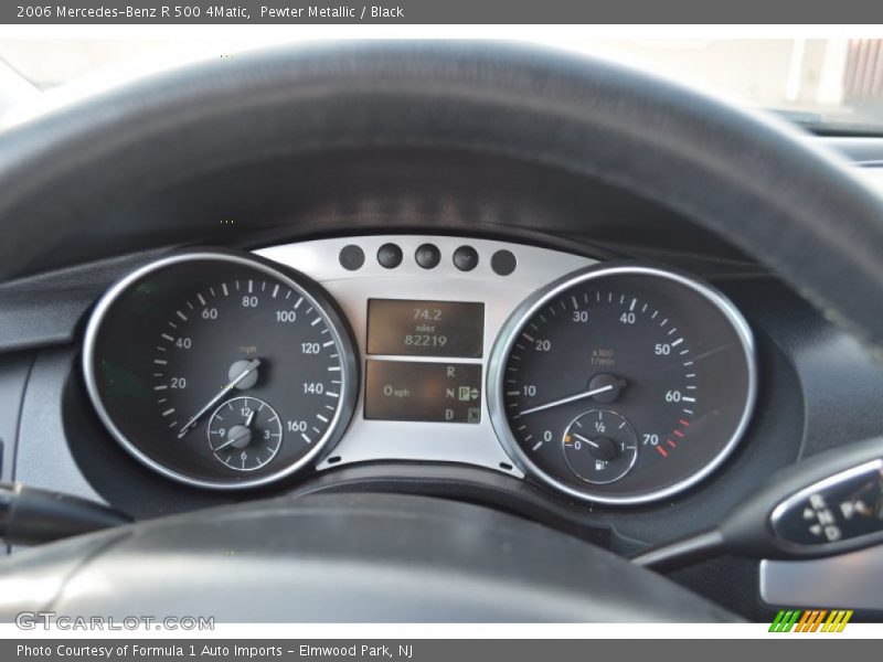 Pewter Metallic / Black 2006 Mercedes-Benz R 500 4Matic