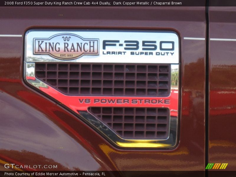  2008 F350 Super Duty King Ranch Crew Cab 4x4 Dually Logo