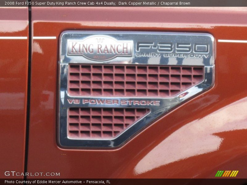  2008 F350 Super Duty King Ranch Crew Cab 4x4 Dually Logo