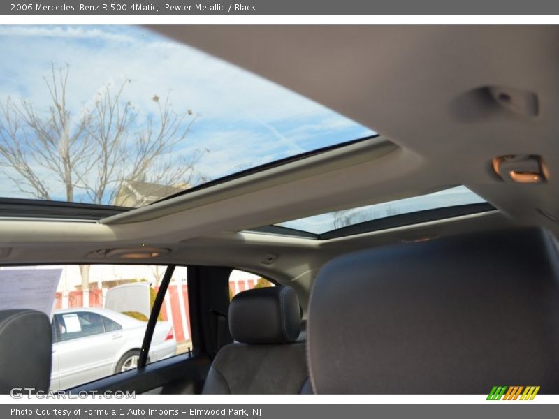 Pewter Metallic / Black 2006 Mercedes-Benz R 500 4Matic