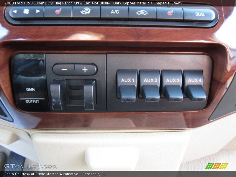 Controls of 2008 F350 Super Duty King Ranch Crew Cab 4x4 Dually