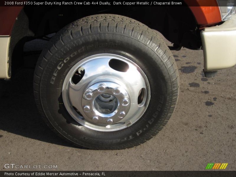 2008 F350 Super Duty King Ranch Crew Cab 4x4 Dually Wheel