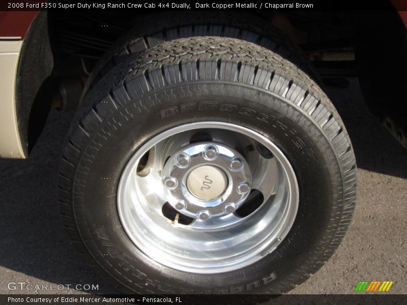  2008 F350 Super Duty King Ranch Crew Cab 4x4 Dually Wheel