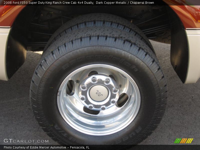  2008 F350 Super Duty King Ranch Crew Cab 4x4 Dually Wheel