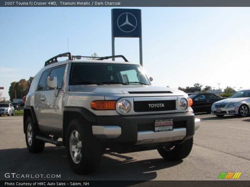 Titanium Metallic / Dark Charcoal 2007 Toyota FJ Cruiser 4WD