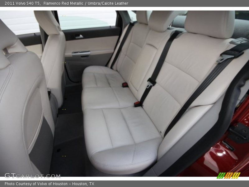 Flamenco Red Metallic / Umbra/Calcite Leather 2011 Volvo S40 T5