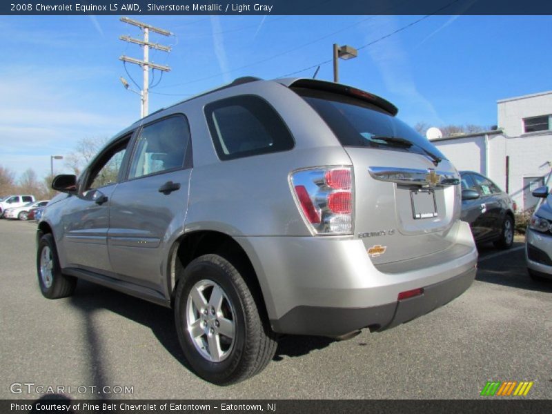 Silverstone Metallic / Light Gray 2008 Chevrolet Equinox LS AWD