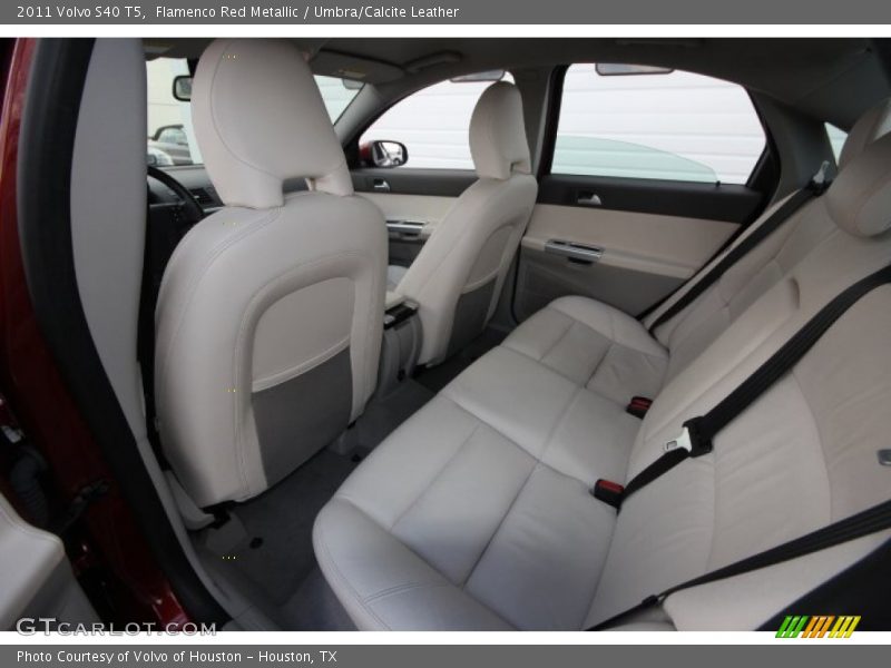 Flamenco Red Metallic / Umbra/Calcite Leather 2011 Volvo S40 T5