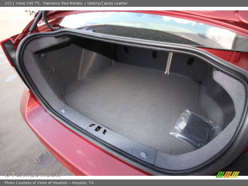Flamenco Red Metallic / Umbra/Calcite Leather 2011 Volvo S40 T5