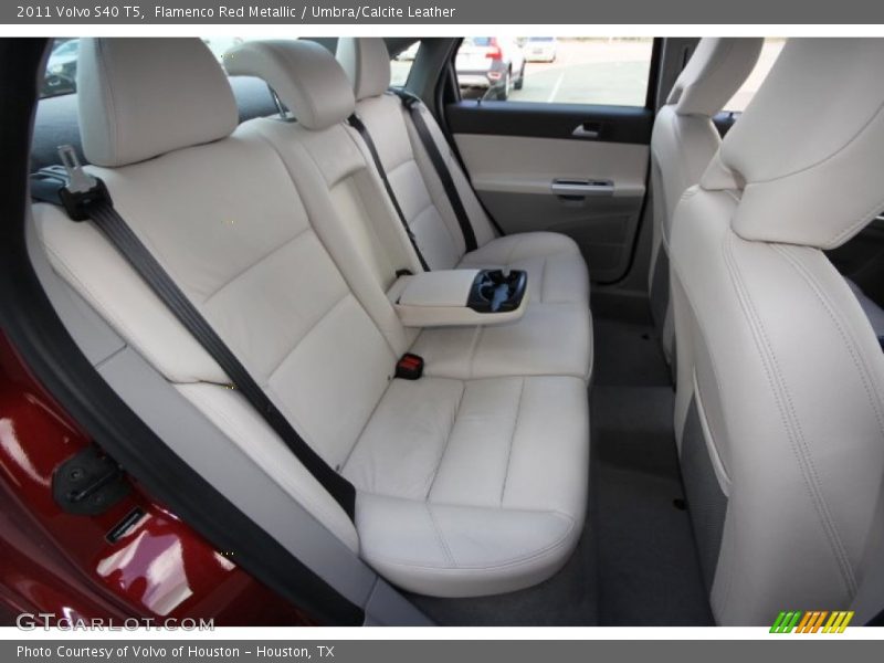 Flamenco Red Metallic / Umbra/Calcite Leather 2011 Volvo S40 T5