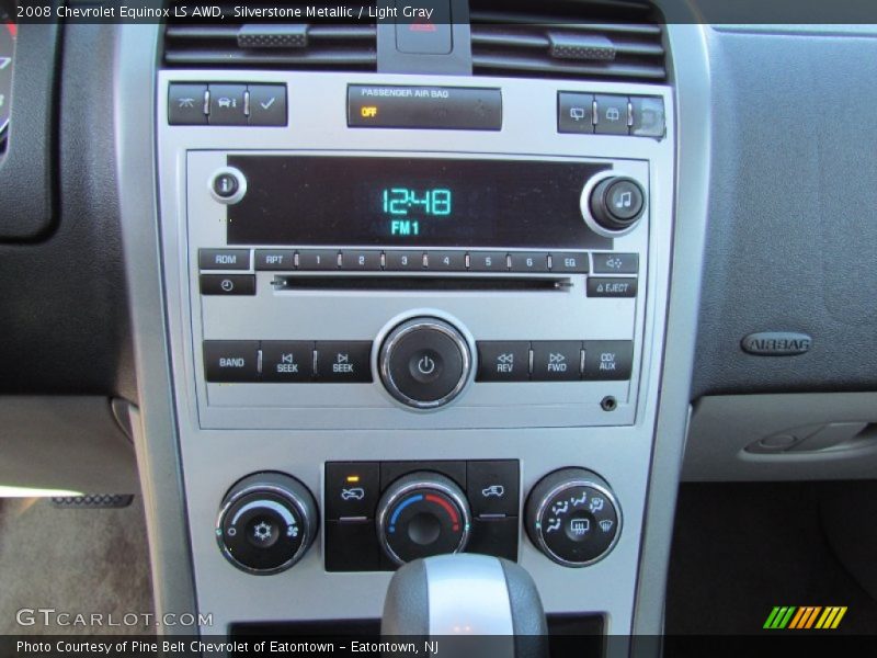 Silverstone Metallic / Light Gray 2008 Chevrolet Equinox LS AWD