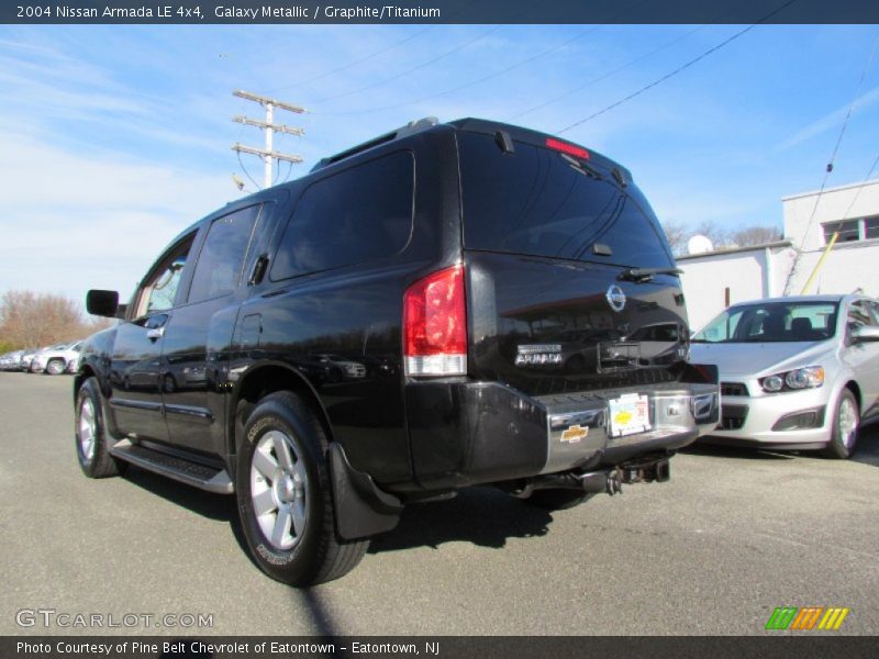 Galaxy Metallic / Graphite/Titanium 2004 Nissan Armada LE 4x4