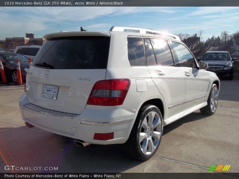Arctic White / Almond/Black 2010 Mercedes-Benz GLK 350 4Matic