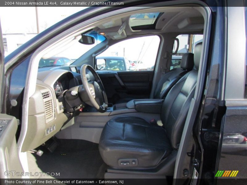 Galaxy Metallic / Graphite/Titanium 2004 Nissan Armada LE 4x4