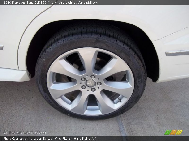 Arctic White / Almond/Black 2010 Mercedes-Benz GLK 350 4Matic