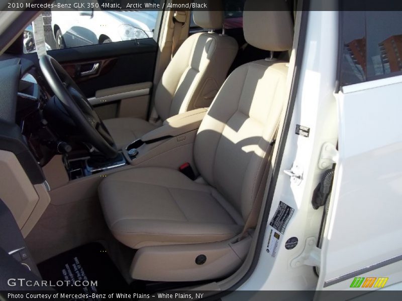 Arctic White / Almond/Black 2010 Mercedes-Benz GLK 350 4Matic