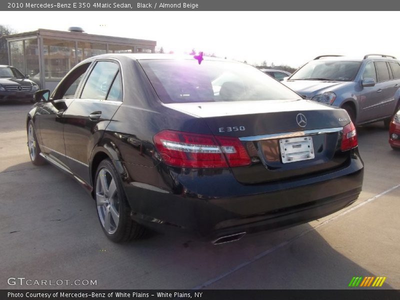 Black / Almond Beige 2010 Mercedes-Benz E 350 4Matic Sedan
