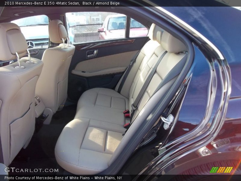 Black / Almond Beige 2010 Mercedes-Benz E 350 4Matic Sedan