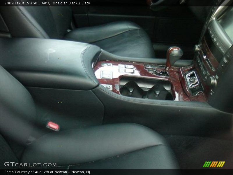 Obsidian Black / Black 2009 Lexus LS 460 L AWD