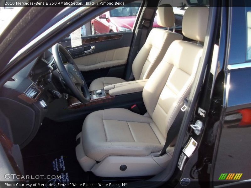 Black / Almond Beige 2010 Mercedes-Benz E 350 4Matic Sedan