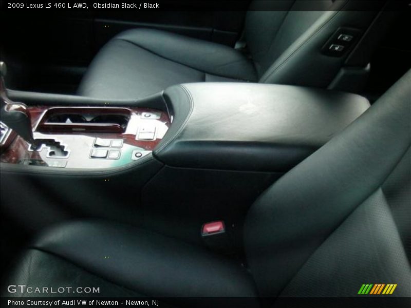 Obsidian Black / Black 2009 Lexus LS 460 L AWD
