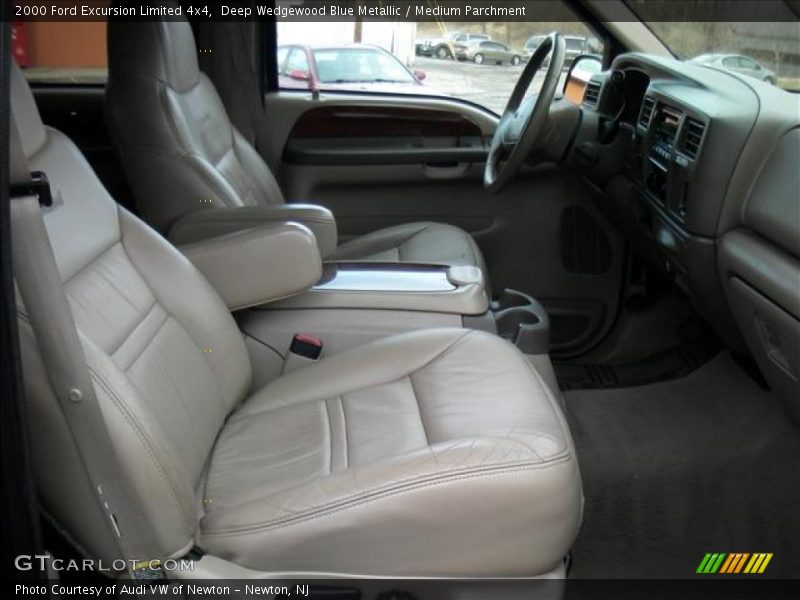 Deep Wedgewood Blue Metallic / Medium Parchment 2000 Ford Excursion Limited 4x4