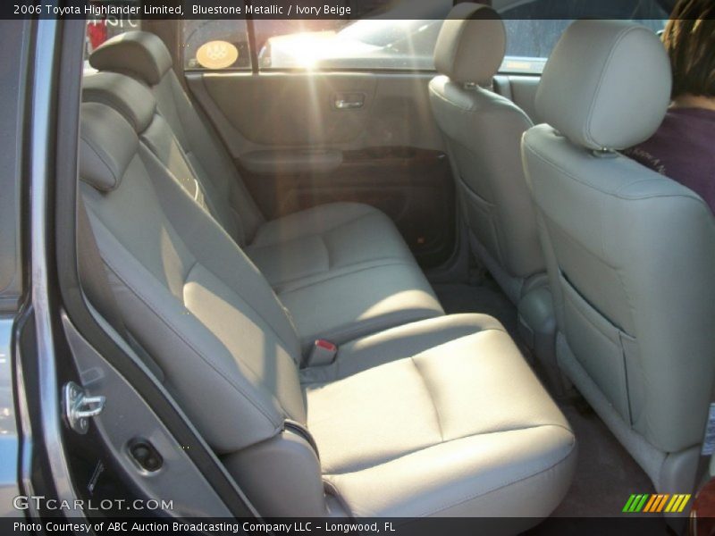 Bluestone Metallic / Ivory Beige 2006 Toyota Highlander Limited