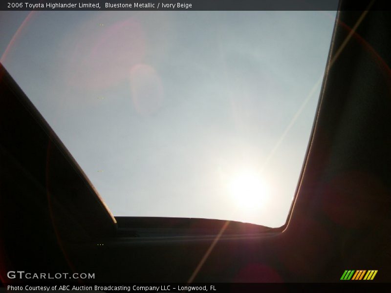 Bluestone Metallic / Ivory Beige 2006 Toyota Highlander Limited