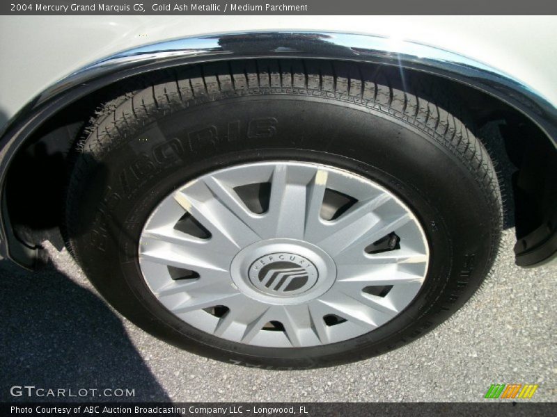 Gold Ash Metallic / Medium Parchment 2004 Mercury Grand Marquis GS
