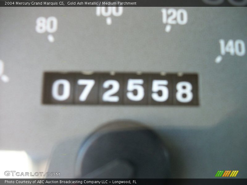 Gold Ash Metallic / Medium Parchment 2004 Mercury Grand Marquis GS