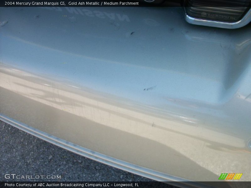 Gold Ash Metallic / Medium Parchment 2004 Mercury Grand Marquis GS