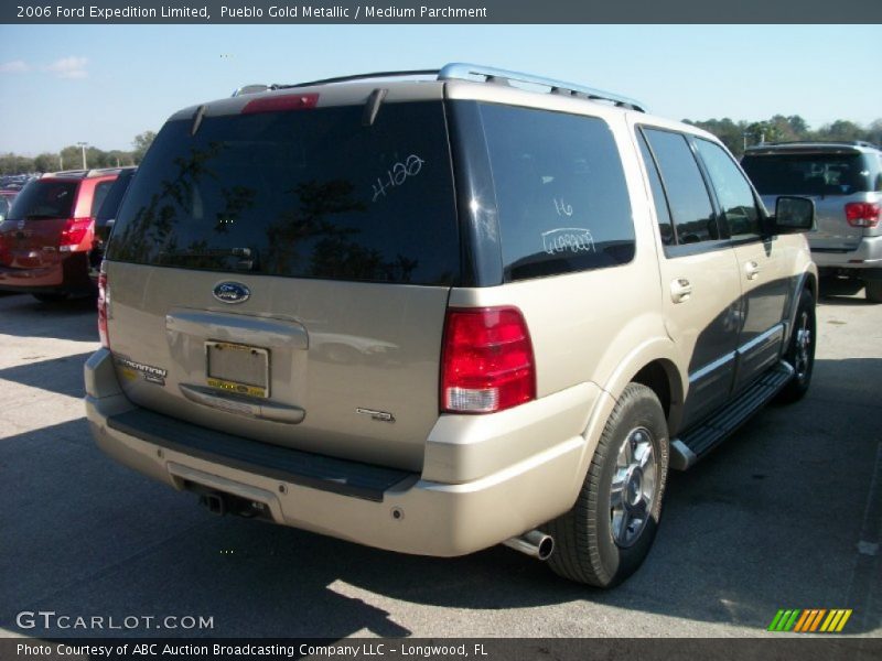 Pueblo Gold Metallic / Medium Parchment 2006 Ford Expedition Limited