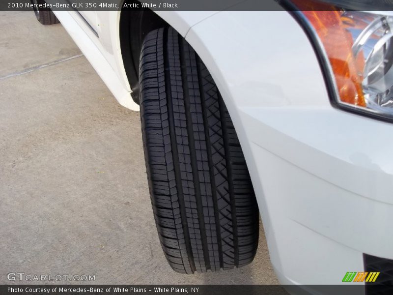 Arctic White / Black 2010 Mercedes-Benz GLK 350 4Matic