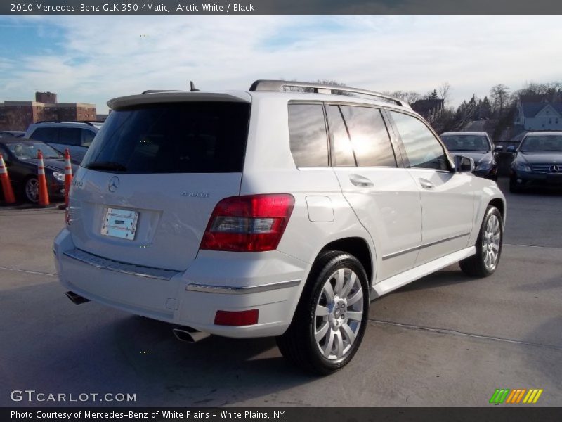 Arctic White / Black 2010 Mercedes-Benz GLK 350 4Matic
