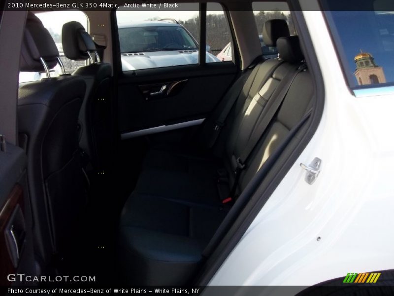 Arctic White / Black 2010 Mercedes-Benz GLK 350 4Matic