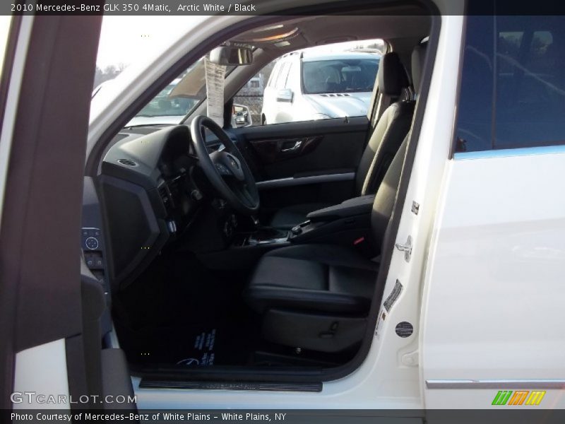 Arctic White / Black 2010 Mercedes-Benz GLK 350 4Matic