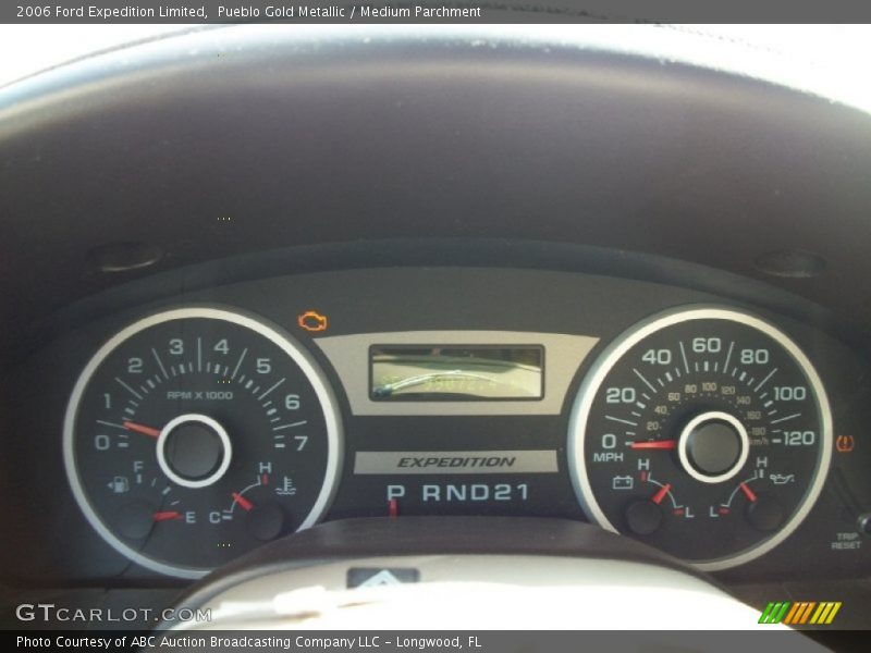 Pueblo Gold Metallic / Medium Parchment 2006 Ford Expedition Limited