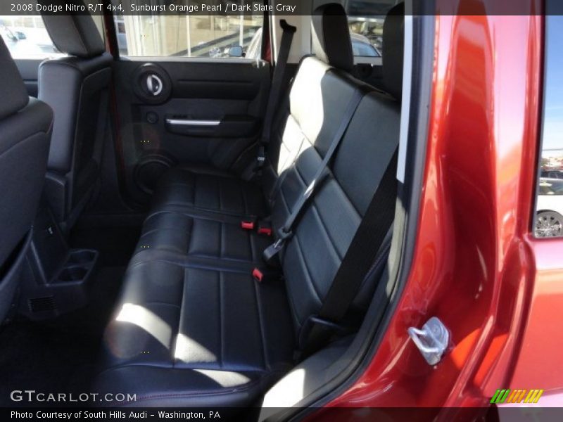 Sunburst Orange Pearl / Dark Slate Gray 2008 Dodge Nitro R/T 4x4