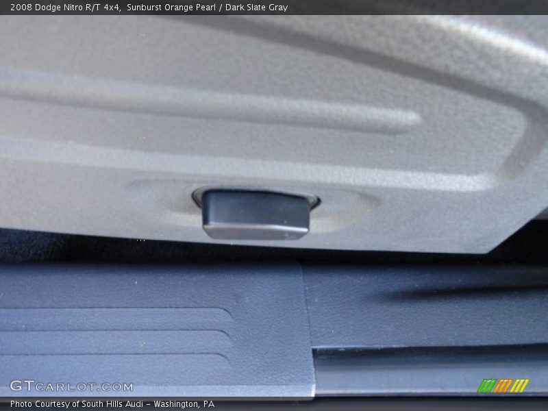 Sunburst Orange Pearl / Dark Slate Gray 2008 Dodge Nitro R/T 4x4