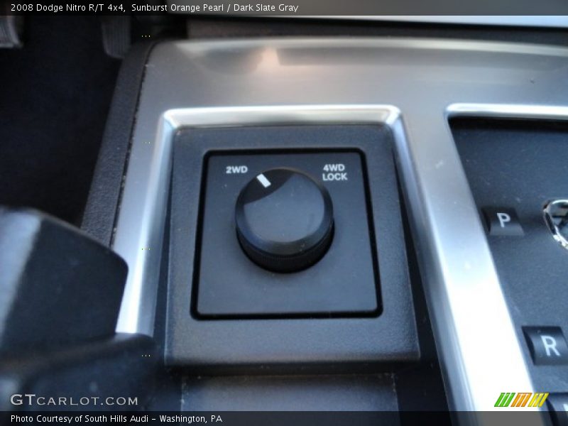 Sunburst Orange Pearl / Dark Slate Gray 2008 Dodge Nitro R/T 4x4