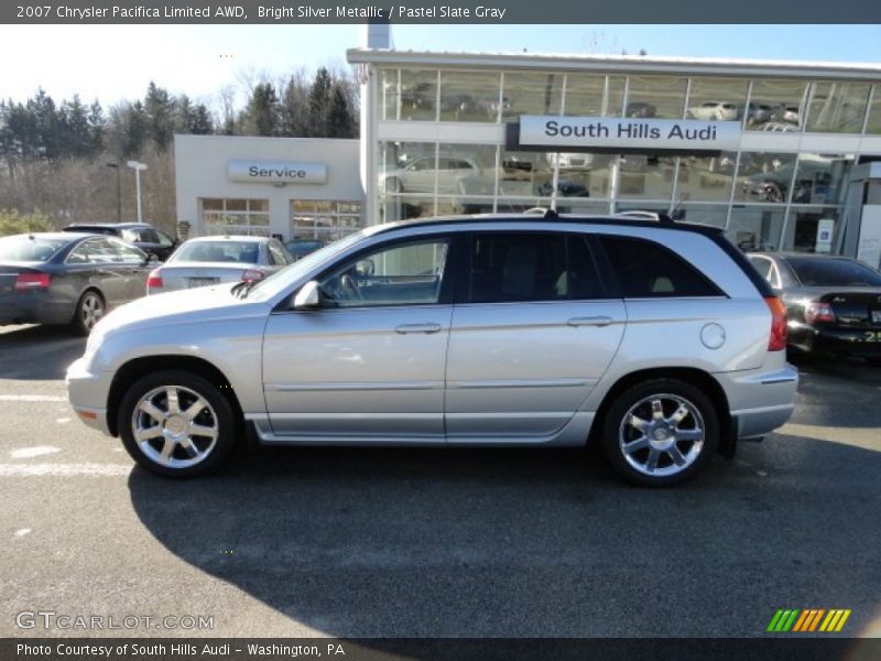 Bright Silver Metallic / Pastel Slate Gray 2007 Chrysler Pacifica Limited AWD
