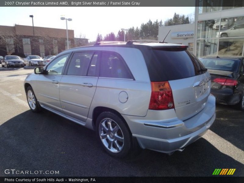 Bright Silver Metallic / Pastel Slate Gray 2007 Chrysler Pacifica Limited AWD